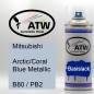 Preview: Mitsubishi, Arctic/Coral Blue Metallic, B80 / PB2: 400ml Sprühdose, von ATW Autoteile West.